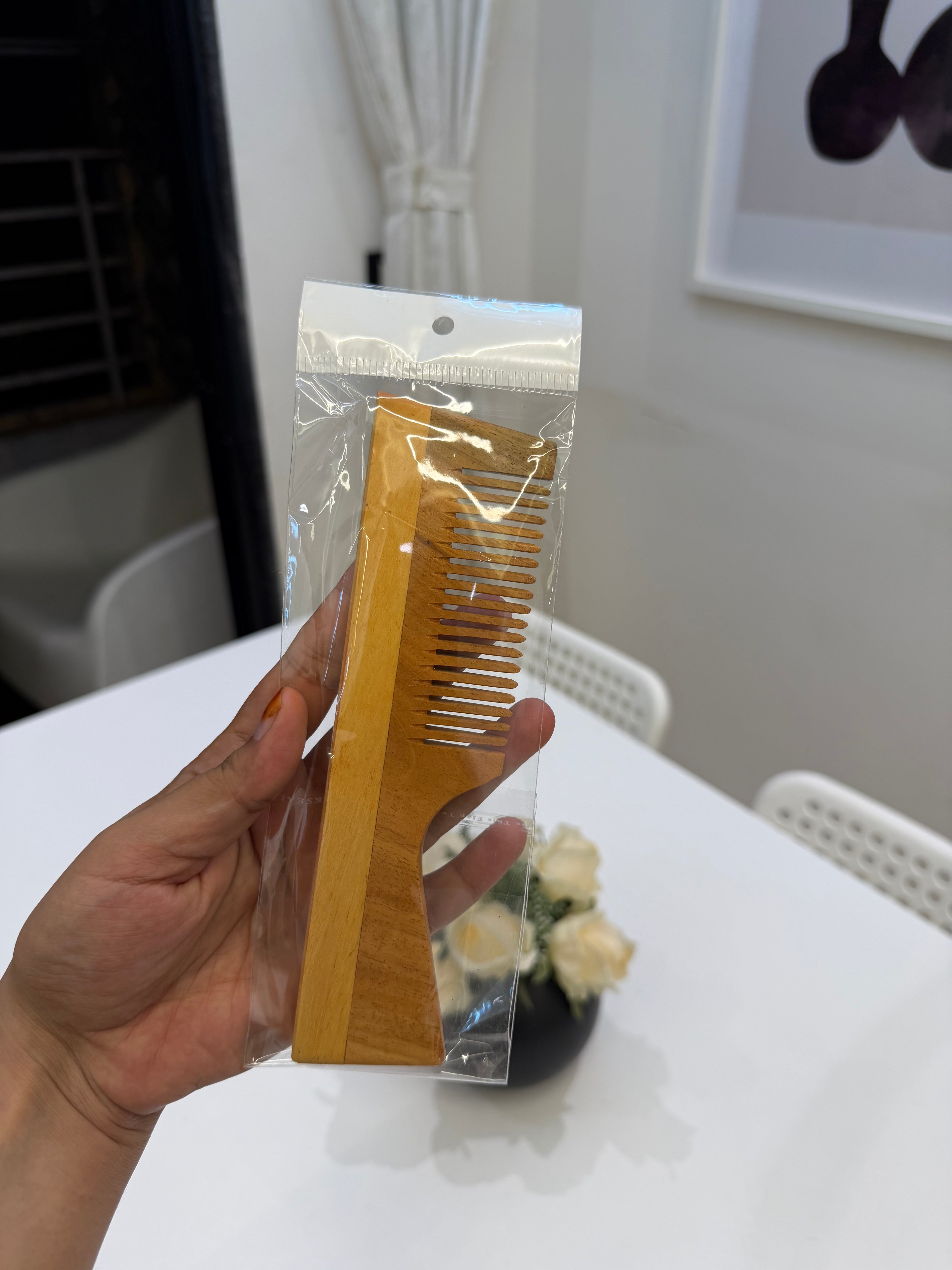 Neem Comb With Handle