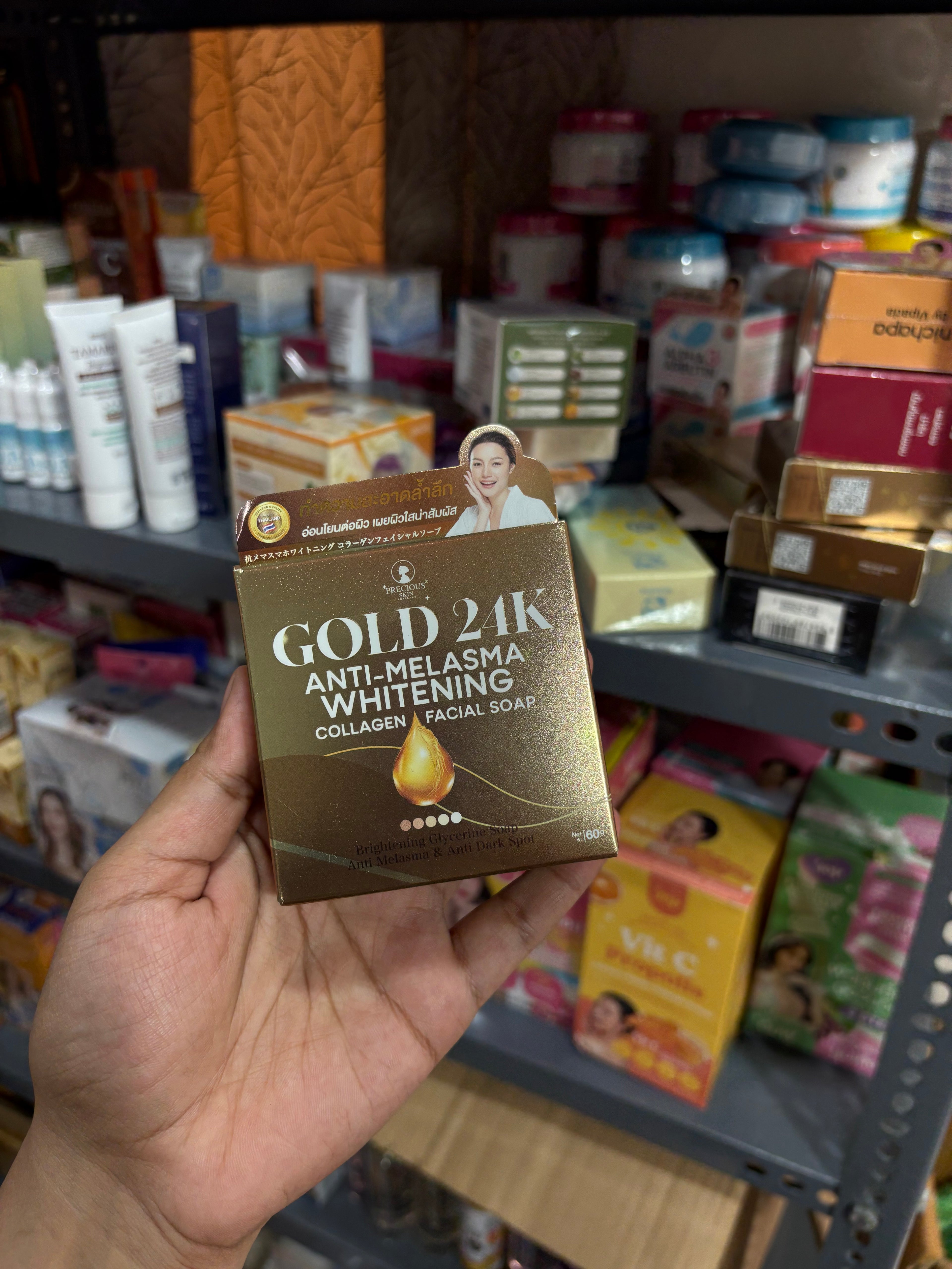Gold 24K Anti-melasma Soap