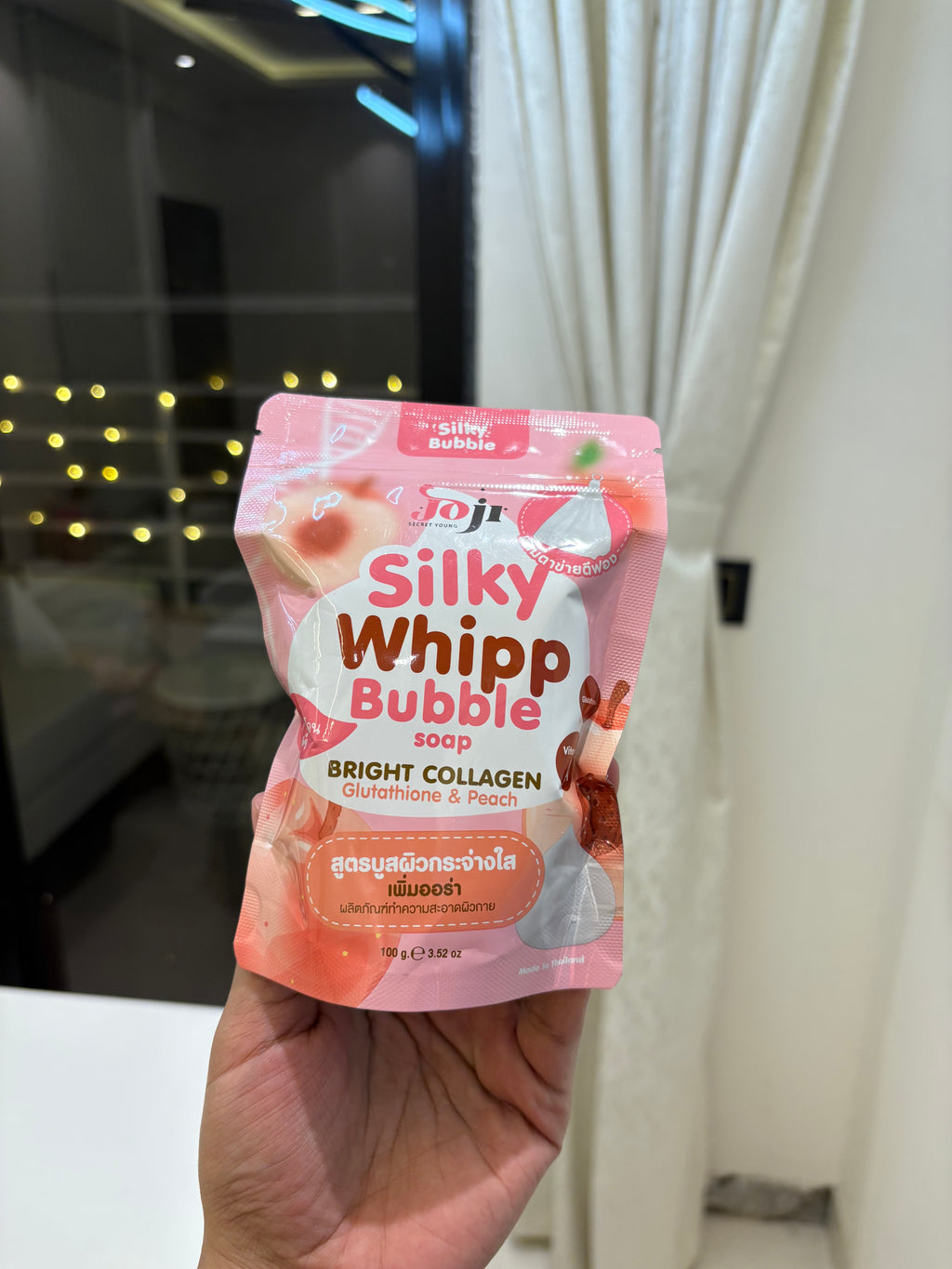 Joji Glutathione Silky Whip Brightening Soap