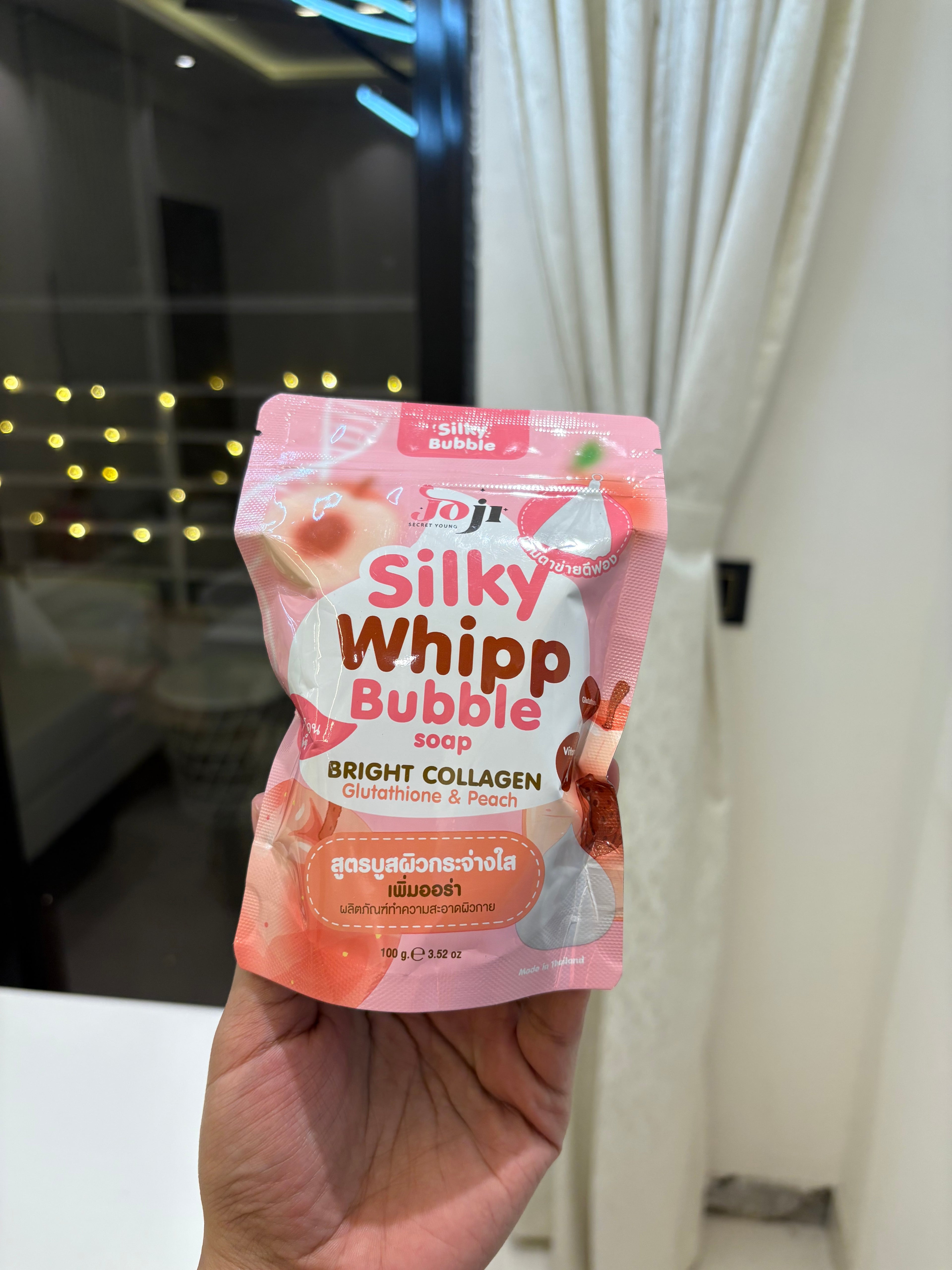 Joji Glutathione Silky Whip Brightening Soap