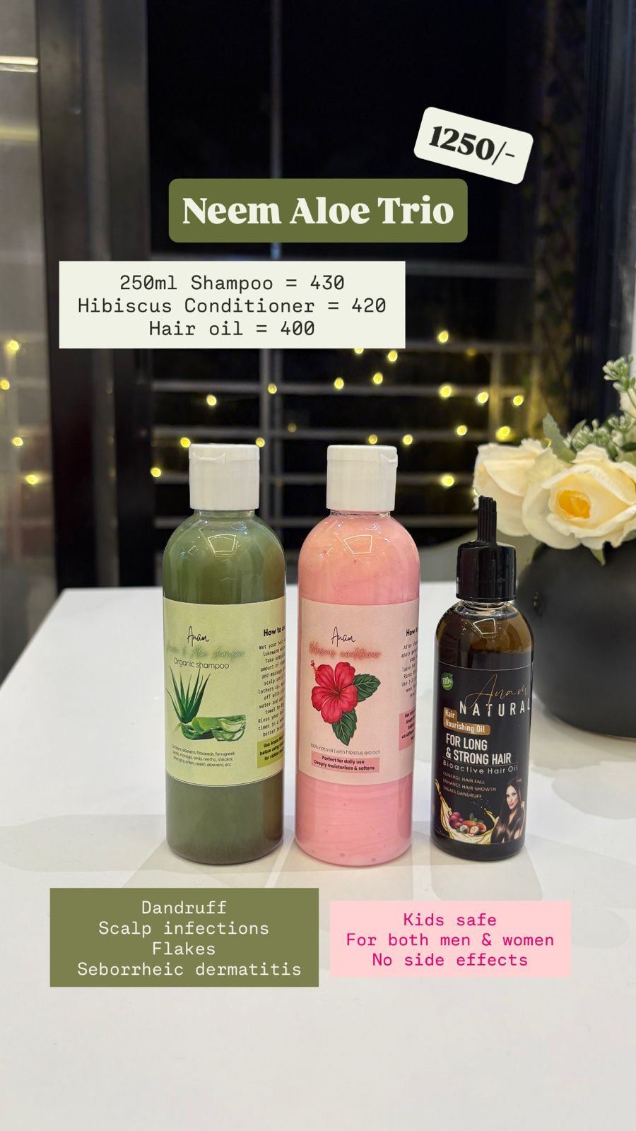 Neem Aloevera Trio