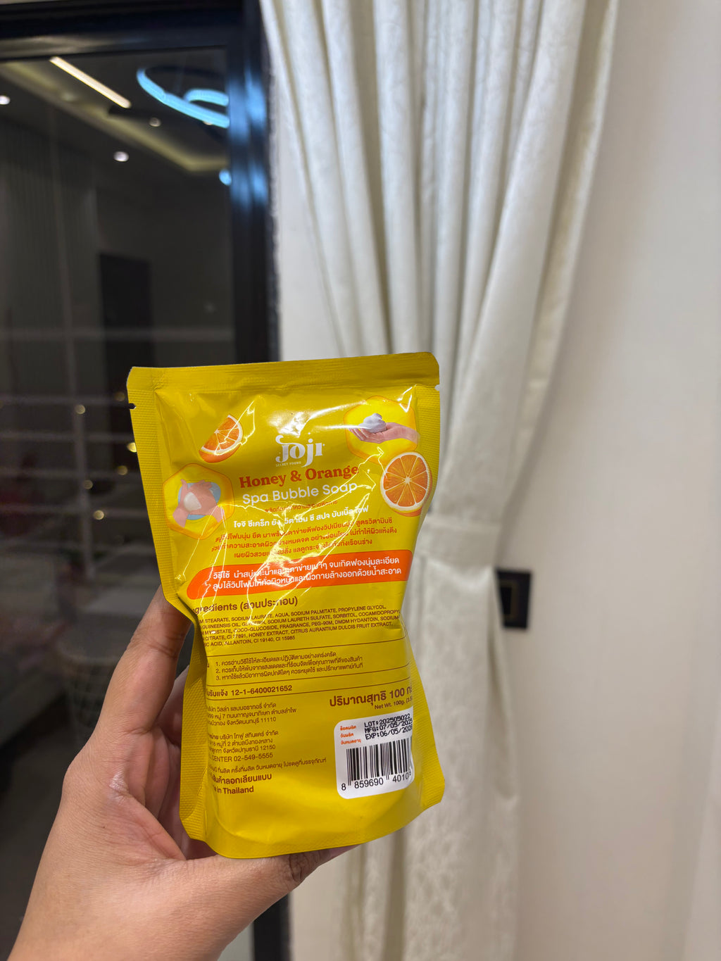 Joji Vitamin C Honey & Orange brightening soap
