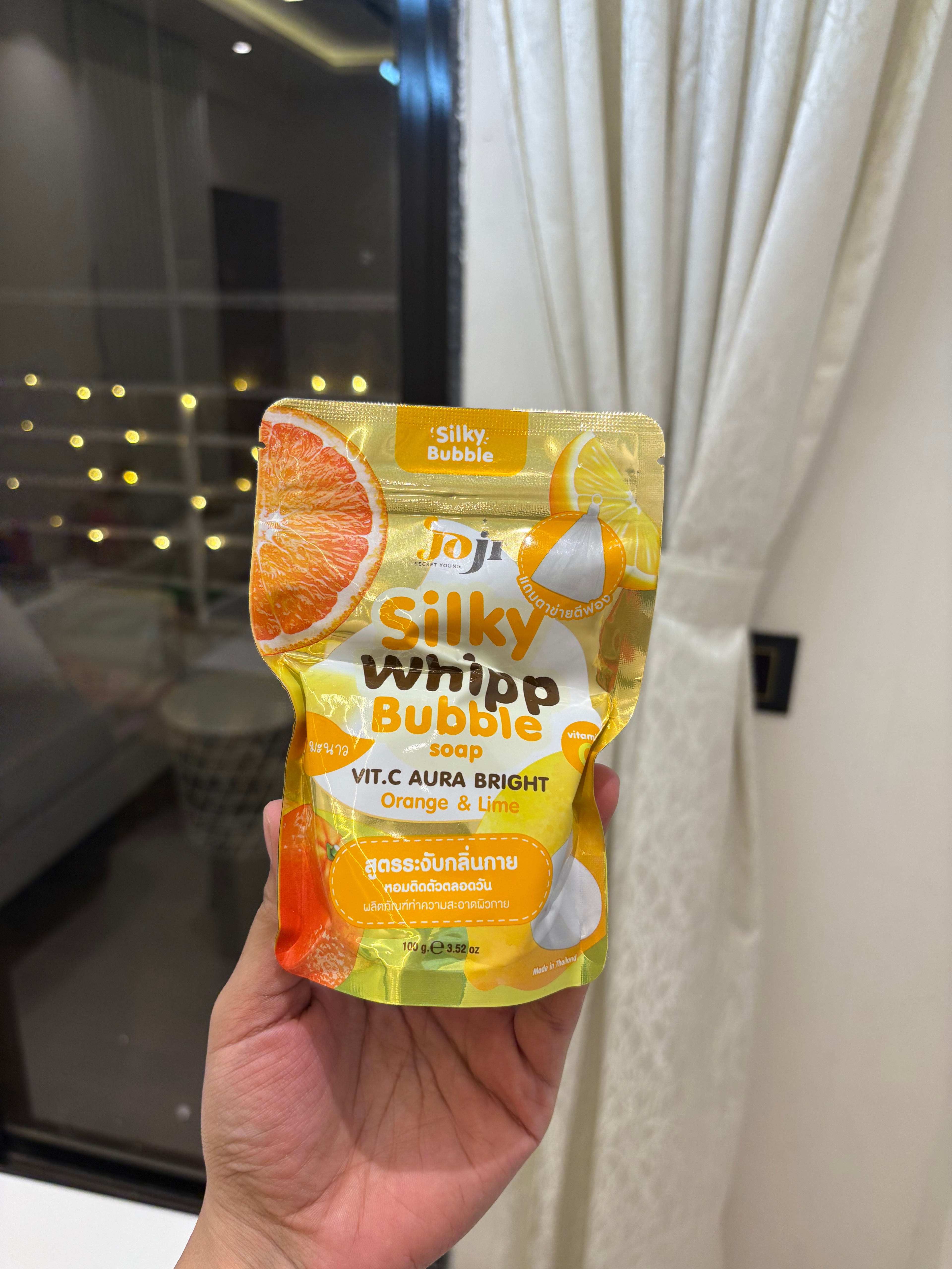 Joji Silky Vitamin C Aura Bright Orange Lime Soap