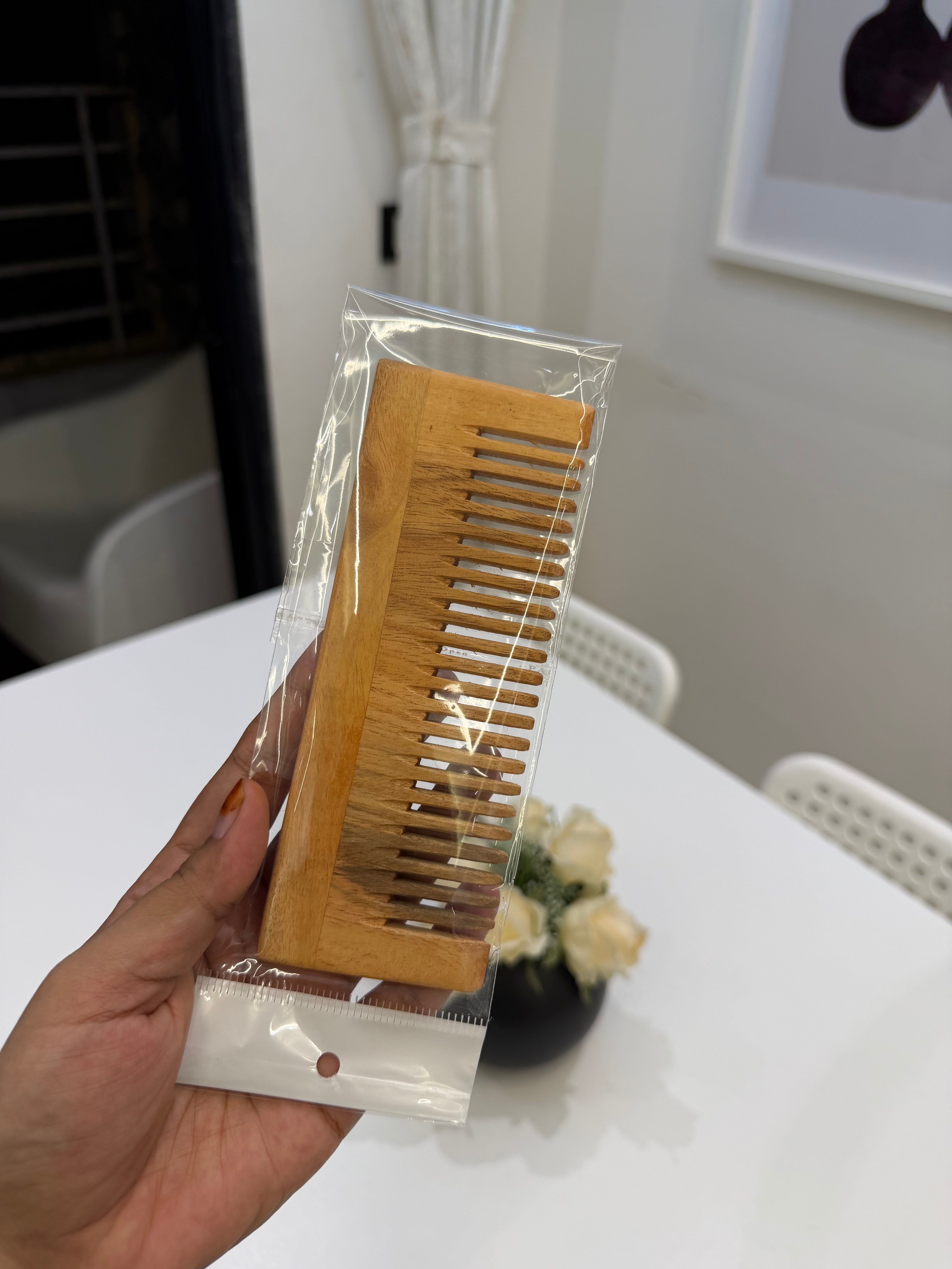 Wide Tooth Detangling Neem Comb
