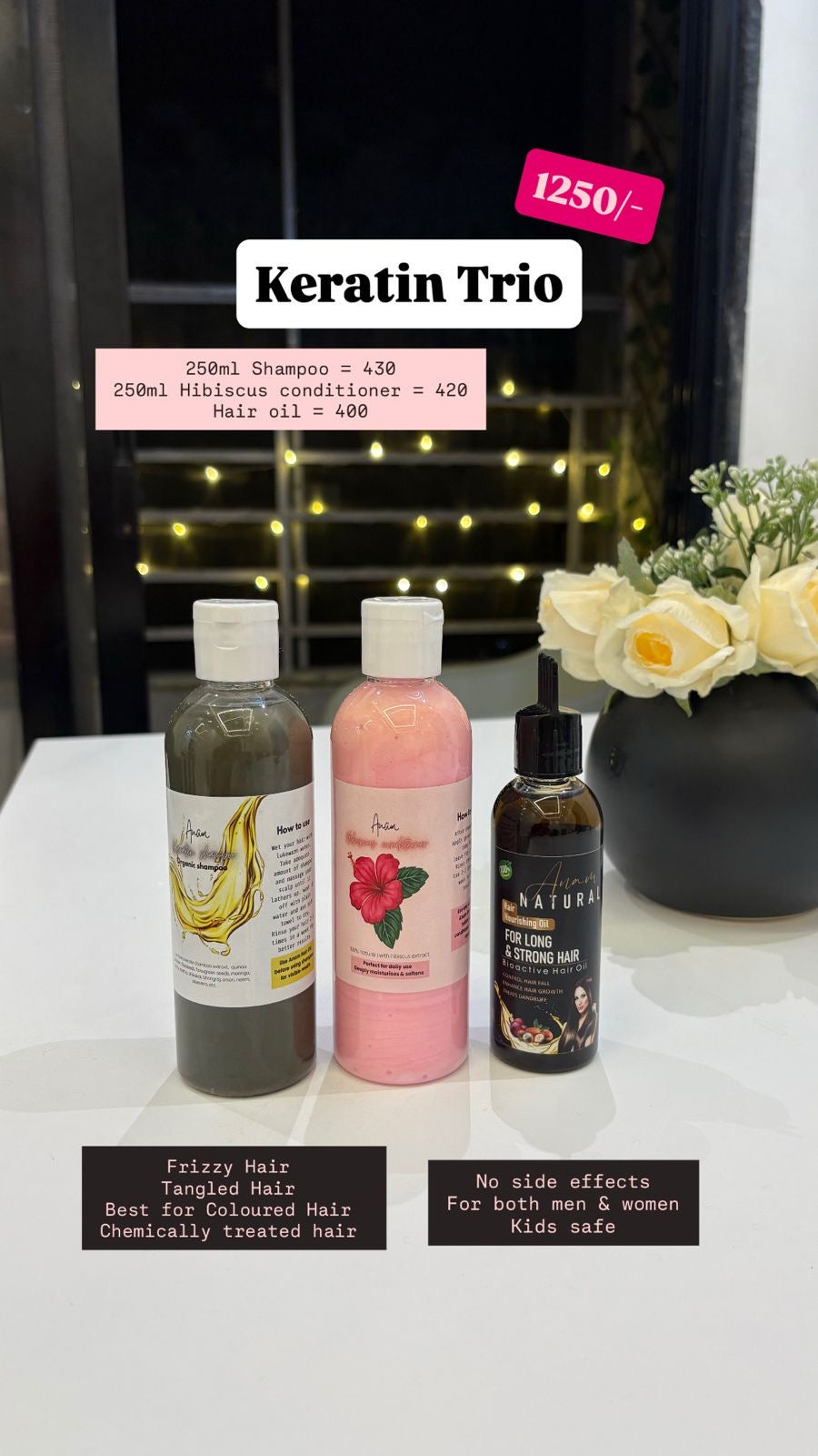 Keratin Trio