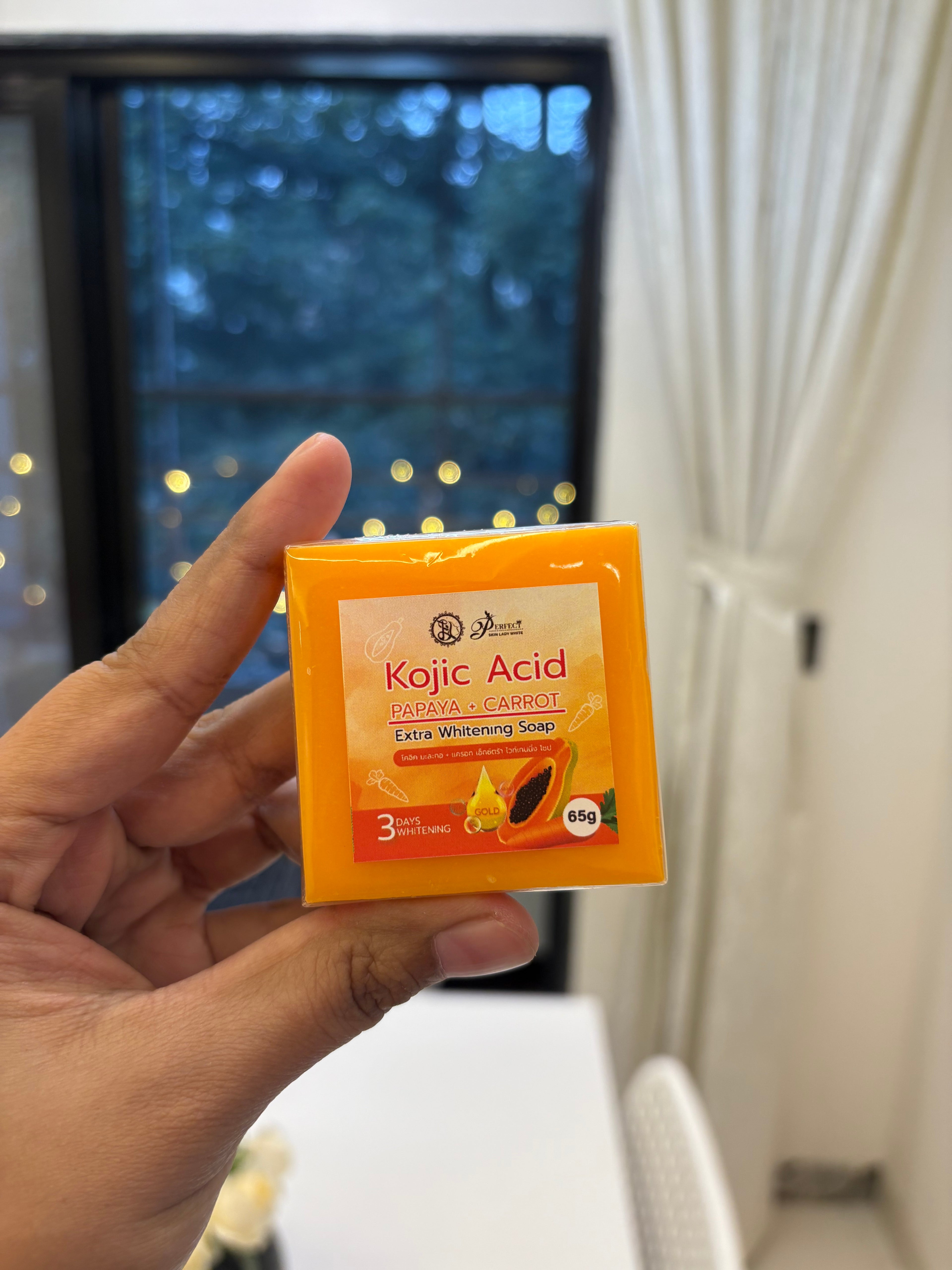 Kojic Acid Papaya Carrot Whitening Soap