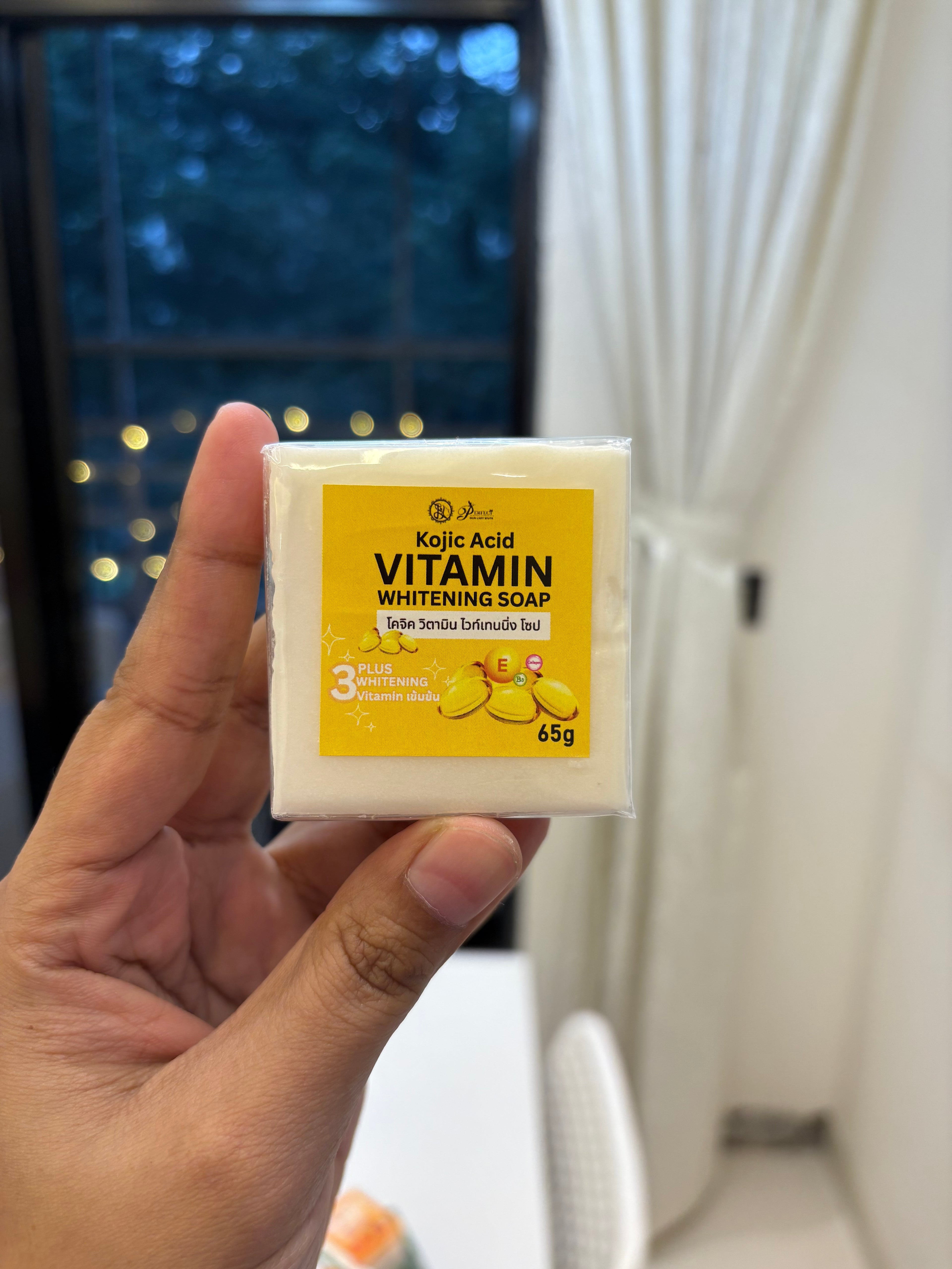 Kojic Acid Vitamin Whitening Soap