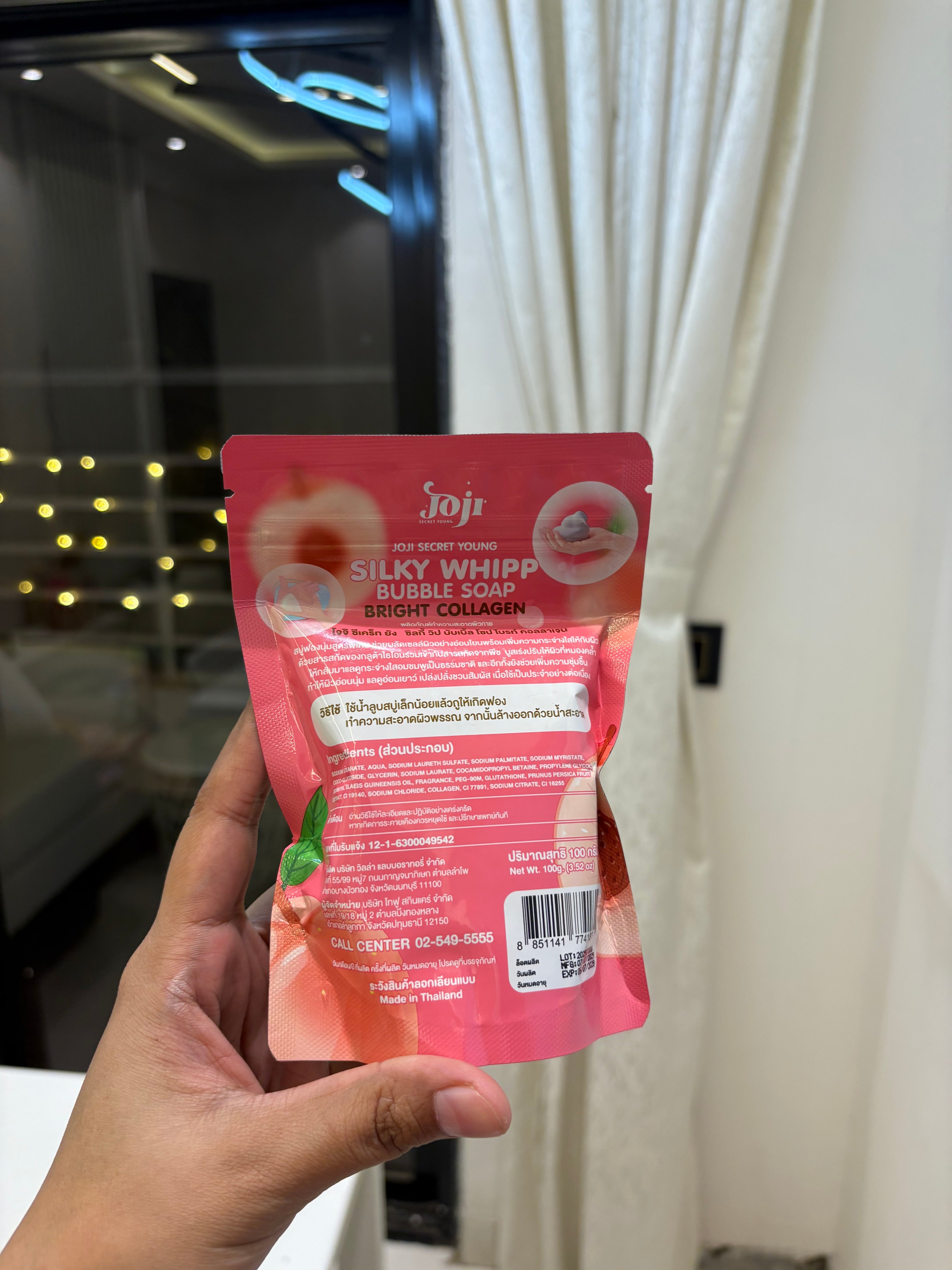 Joji Glutathione Silky Whip Brightening Soap