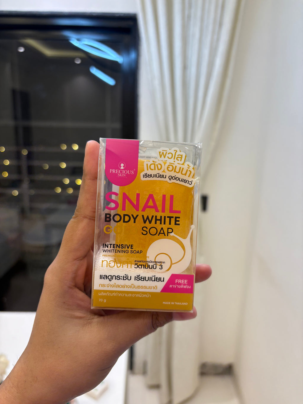 Snail Body White Gold Soap