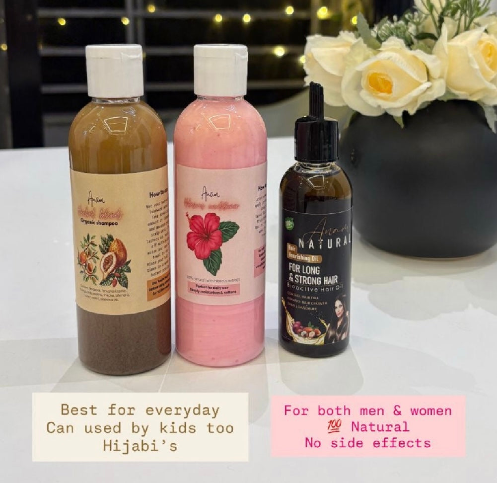Amla Reetha Shikakai Herbal Trio